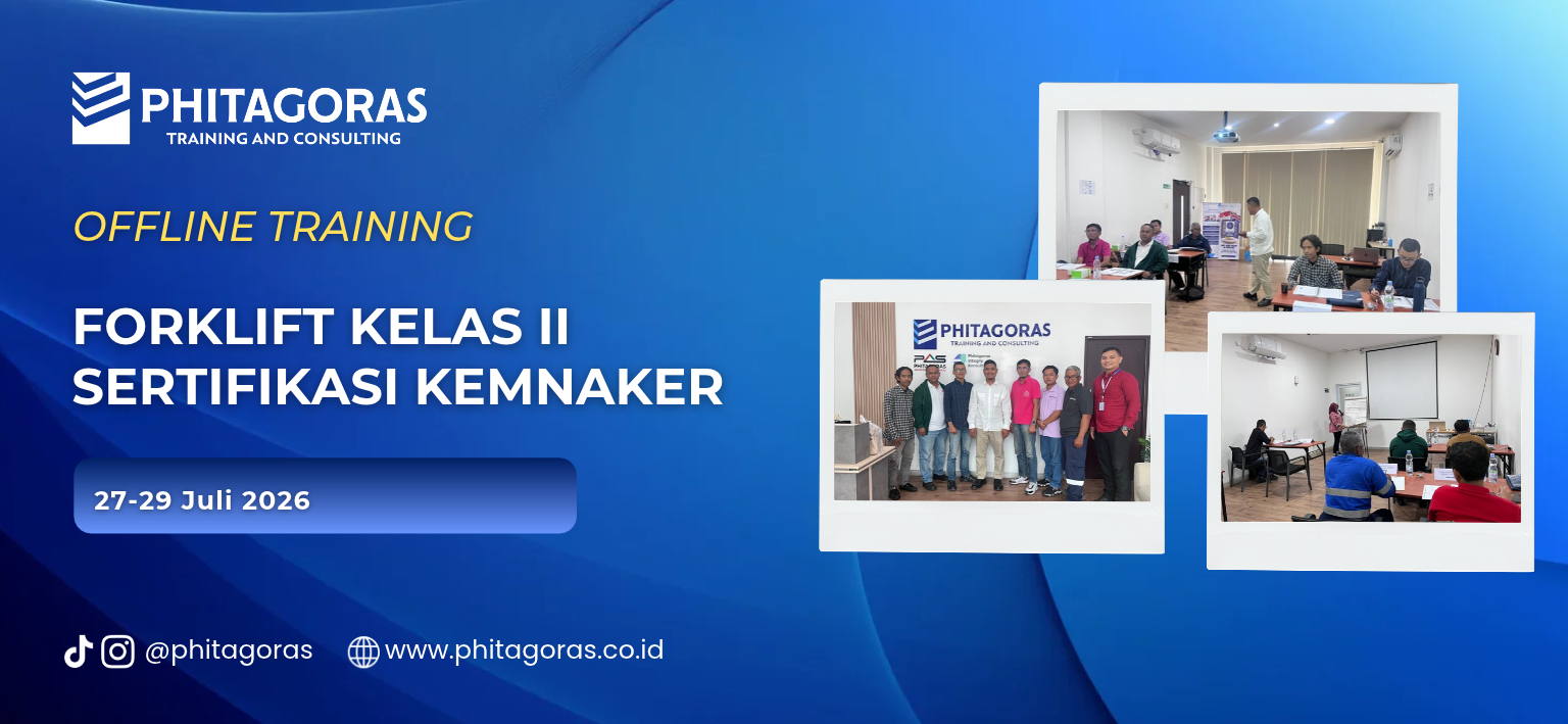 Header Offline Training Forklift Kelas II Sertifikasi KEMNAKER, 27-29 Juli 2026 (1)