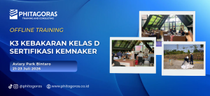 Header Offline Training K3 Kebakaran Kelas D Sertifikasi Kemnaker, 21-23 Juli 2026