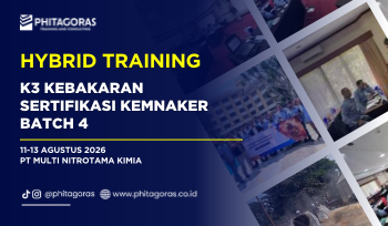 Hybrid Training K3 Kebakaran Sertifikasi KEMNAKER - PT Multi Nitrotama Kimia 11-13 Agustus 2026, Batch 4