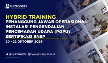 Hybrid Training Penanggung Jawab Operasional Instalasi Pengendalian Pencemaran Udara (POPU) Sertifikasi BNSP 20 - 22 Oktober 2026