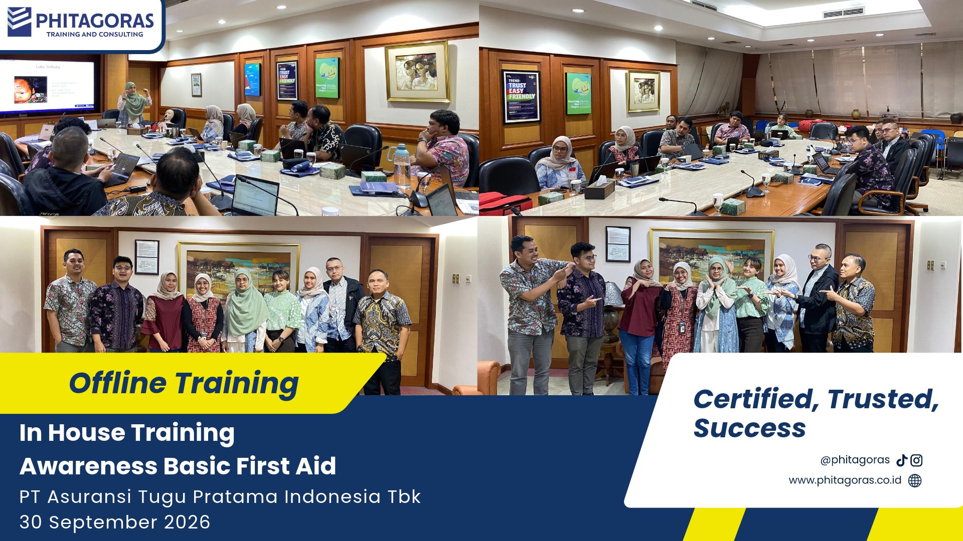 In House Training Awareness Basic First Aid - PT Asuransi Tugu Pratama Indonesia Tbk 30 September 2026 (1)