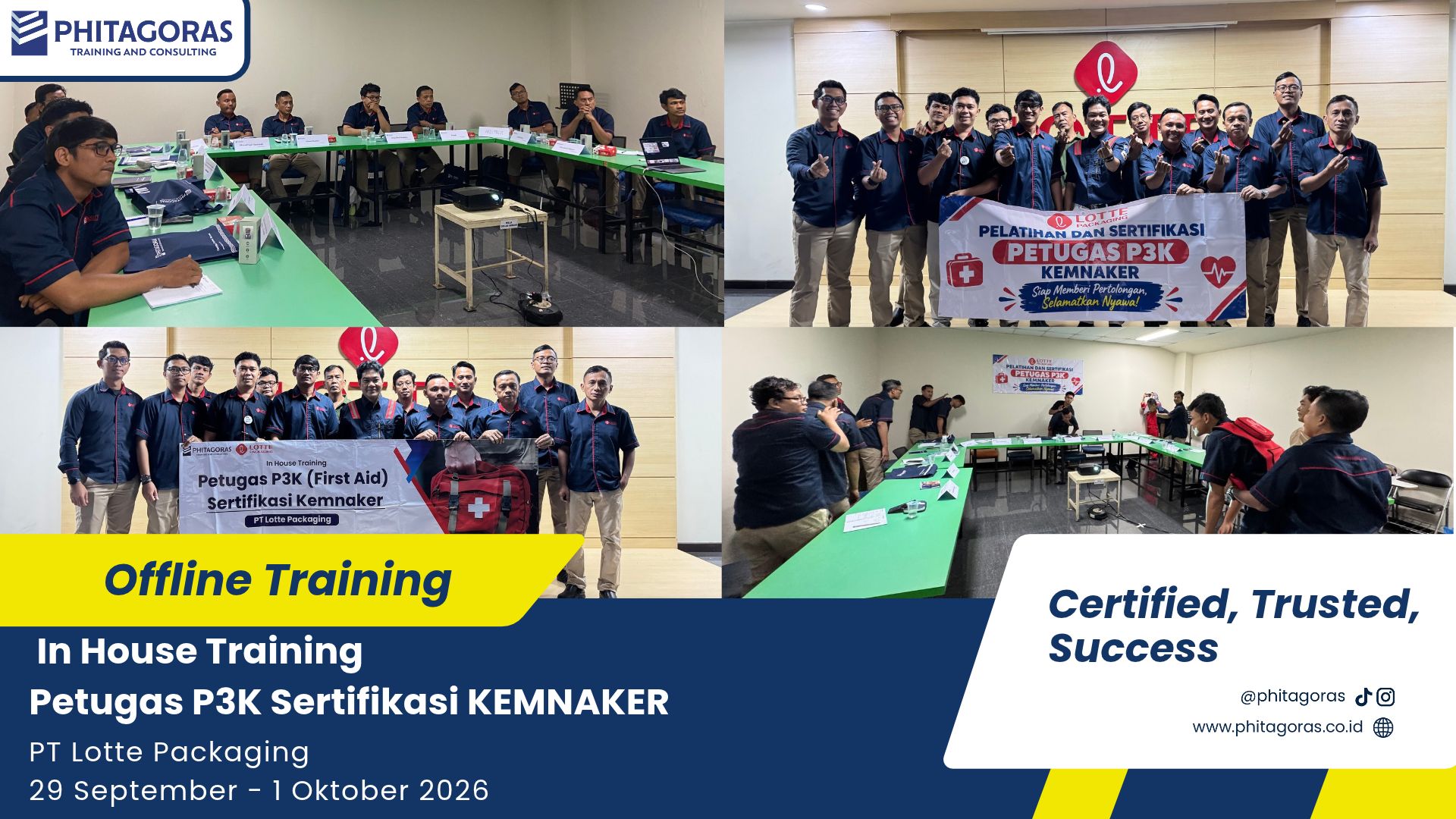 In House Training Petugas P3K Sertifikasi KEMNAKER - PT Lotte Packaging 29 September - 1 Oktober 2026 (1)