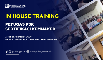 In House Training Petugas P3K Sertifikasi KEMNAKER - PT Pertamina Hulu Energi Jambi Merang (21-23 September 2026)