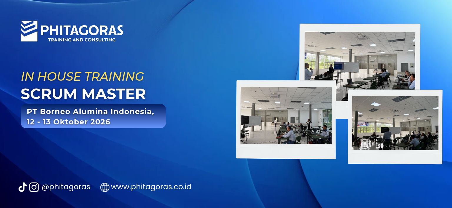 Offline - Scrum Master, PT Borneo Alumina Indonesia, 12 - 13 Oktober 2026.