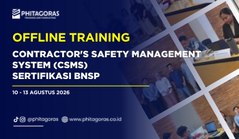 Offline Training Contractor's Safety Management System (CSMS) Sertifikasi BNSP 10 - 13 Agustus 2026