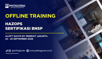 Offline Training Hazops Sertifikasi BNSP, 22 - 25 September 2026 - Aloft South by Merriot Jakarta