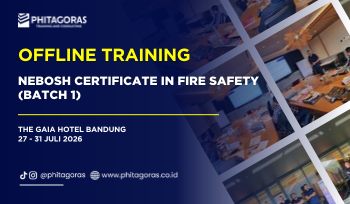 Offline Training NEBOSH Certificate in Fire Safety, 27 - 31 Juli 2026 (Batch 1) di The GAIA Hotel Bandung
