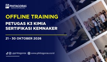 Offline Training Petugas K3 Kimia Sertifikasi KEMNAKER 21 - 30 Oktober 2026