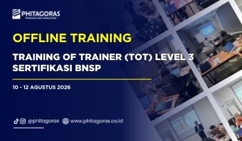 Offline Training (TOT) Training Of Trainer Level 3 Sertifikasi BNSP , 10-12 Agustus 2026 (1)