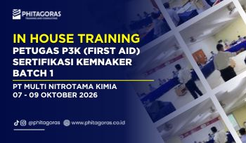 Petugas P3K (First Aid) Sertifikasi KEMNAKER - PT Multi Nitrotama Kimia 07 - 09 Oktober 2026 Batch 1