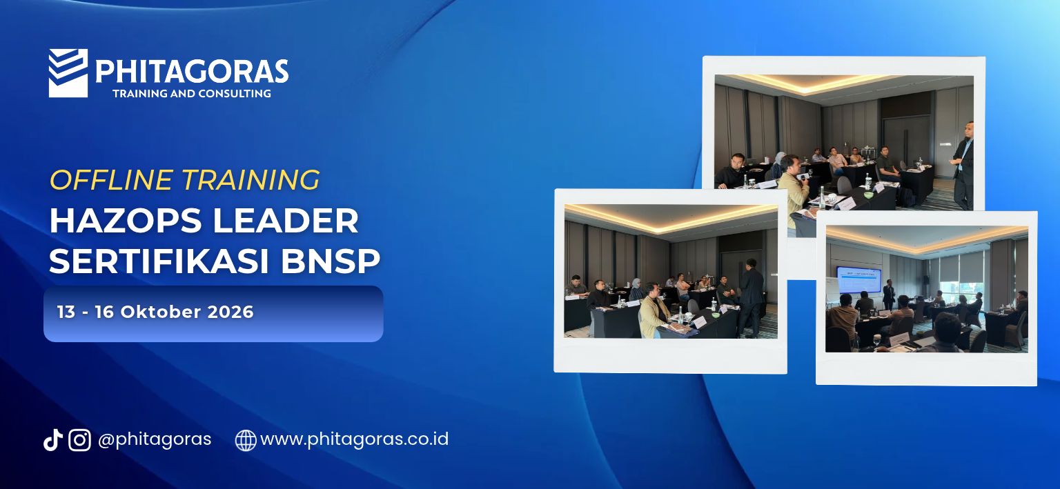 Training Offline - Hazops Leader Sertifikasi BNSP, 13 - 16 Oktober 2026